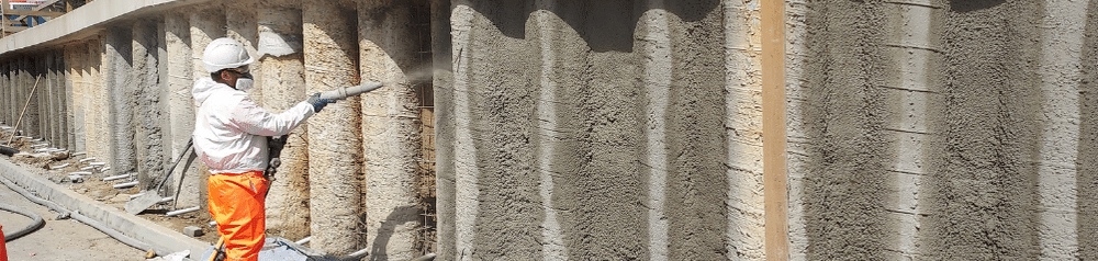 What is the difference between Wet and Dry Sprayed Concrete Repair?