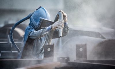 Is abrasive blast cleaning safe?